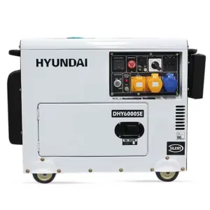 Hyundai 6.5kVA Diesel Generator