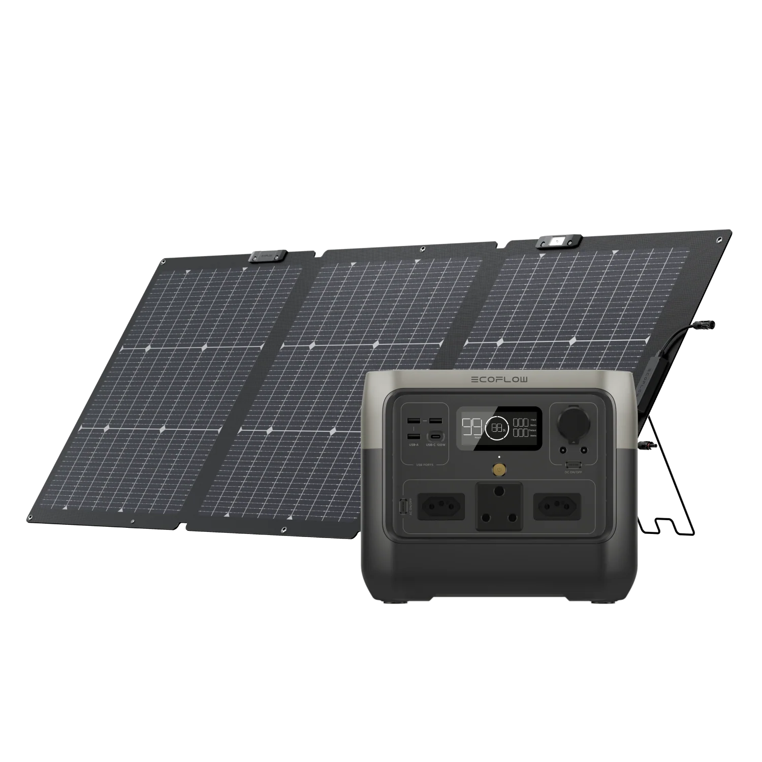 EcoFlow RIVER 2 Pro Solar Generator (PV160W)