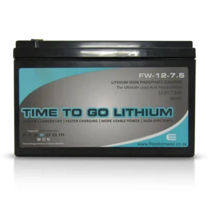 Won LiFePO4 12-7.5 Lithium Solar battery